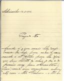 Carta de Amaro (?) para António José de Almeida.