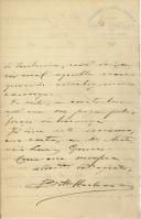 Carta de Fernão Botto Machado para [António José de Almeida].