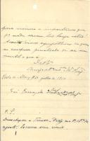 Carta de José Carrazedo V. para António José de Almeida.
