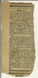 Ephemérides Portuguezas [sic]
