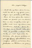 Carta de Cunha Coelho para António José de Almeida