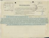 Telegrama de Rodrigues para António José de Almeida