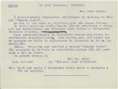 Cópia de carta de António José de Almeida para José Cardoso