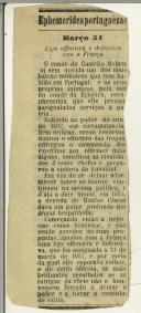 Ephemérides Portuguezas [sic]