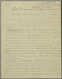 Carta de José António de Almeida Júnior para Francisco António de Almeida