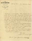 Carta de José de Sousa Figueiredo Monteiro para [António José de Almeida].