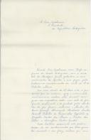 Carta da Direcção do Montepio Geral para António José de Almeida.