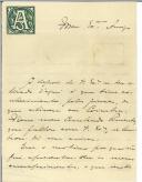 Carta de Albino da Silva para António José de Almeida