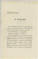 À Nação
