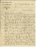 Carta de Manuel Simões Pires para [António José de Almeida].