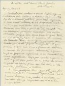 Carta de António Maria Pereira Júnior para António José de Almeida