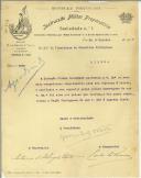 Ofício de Gonçalves Neves para Bernardino Machado apresentando cumprimentos