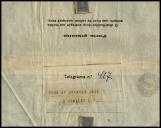 Telegrama de António Furtado para António José de Almeida.
