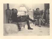 Fotografia de António de Spínola e Maria Helena Martin Monteiro de Barros, na sua residência particular