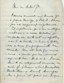 Carta de Alfredo Marques para António José de Almeida.