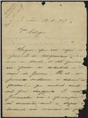 Carta de Alfredo Borges para António José de Almeida (?)