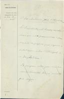 Tradução de notas taquigráficas de discurso de António José de Almeida.