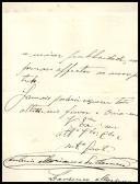 Carta de António Mariano da Fonseca para António José de Almeida.