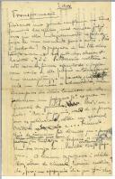Rascunho de artigo de imprensa [de António José de Almeida].
