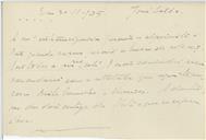 Cópia de carta de [António José de Almeida] para José Caldas.