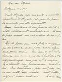 Cópia de carta de António José de Almeida para [Emérico] de Alpoim.
