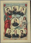 Homenagem aos deputados eleitos pelo povo em 5 de abril de 1908