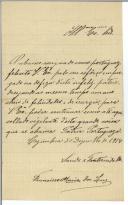 Carta de Francisco Maria da Luz para [António José de Almeida].