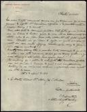 Carta de António Augusto Barbosa para António José de Almeida.