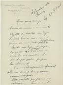 Cópia de carta de António José de Almeida para Cardoso de Lemos.