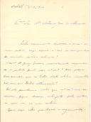 Carta de Francisco Alberto da Gama Cruz para António José de Almeida.