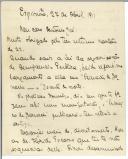 Carta de Antero de Figueiredo para António José de Almeida