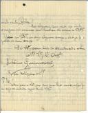 Carta de António Guimarães para António José de Almeida.