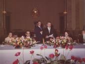 Fotografia de Francisco da Costa Gomes e Nicolae Ceauşescu