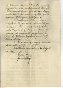 Carta de Luciano Andres Corbál Hernandez para António José de Almeida.