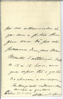 Carta de Manuel de Arriaga para António José de Almeida