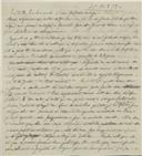 Rascunho de carta de António José de Almeida para o Embaixador