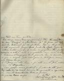 Carta de João Penedo (?) para António José de Almeida.
