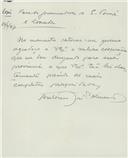 Cópia de telegrama de António José de Almeida para os Governadores de S. Tomé e Angola.