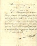 Carta de José Coimbra para [António José de Almeida].