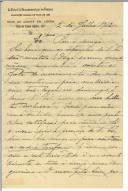 Carta de Madalene Frondoni Lacombe [para António José de Almeida].