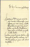 Carta de Francisco Antunes Brito para António José de Almeida