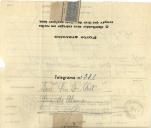 Telegrama de José Maria Machado para António José de Almeida.