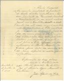 Carta de João Romão da Luz para António José de Almeida