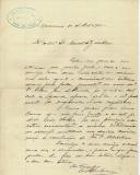 Carta de Luís A. Silva Caiano para Manuel Augusto da Silva.