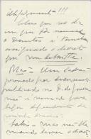 Tradução de notas taquigráficas de discurso de António José de Almeida.
