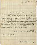 Carta de J. A. Valente dos Santos para [António José de Almeida].