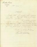 Carta de Franquelim Teixeira [para António José de Almeida].