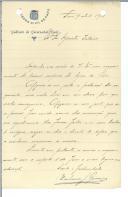Carta de Zacarias J. Guerreiro para António José de Almeida