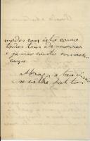 Carta de irmã para António José de Almeida.