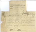 Telegrama de Lobo para António José de Almeida.